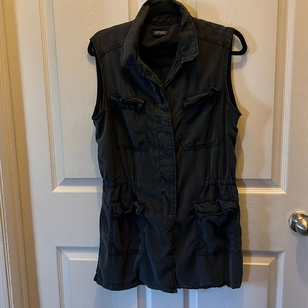 Buffalo David Bitton Lightweight Long Vest | Size M